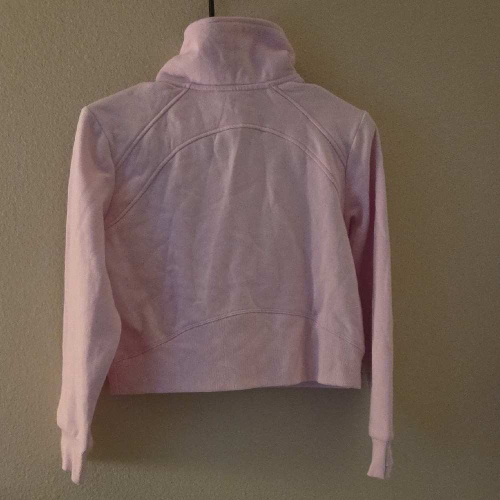 All in Motion Light Pink Quarter-Zip Sweatshirt - Picture 3 of 6